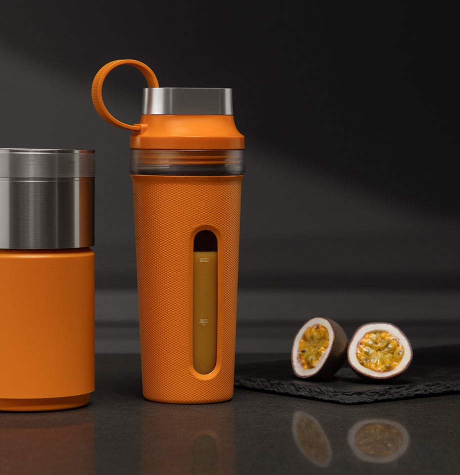 Fitness Blender B503, 1000W Yüksek Güçlü Blender, Tritan Şişe, Mini Öğütücü