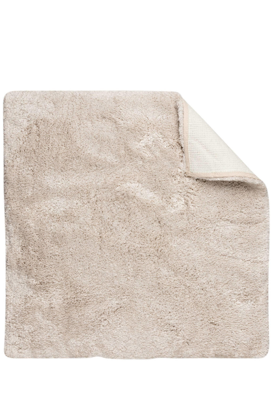 MAURO Banyo Paspası |60x60 cm, Softe Frottee, Anti-Kayma Alt Yüzey