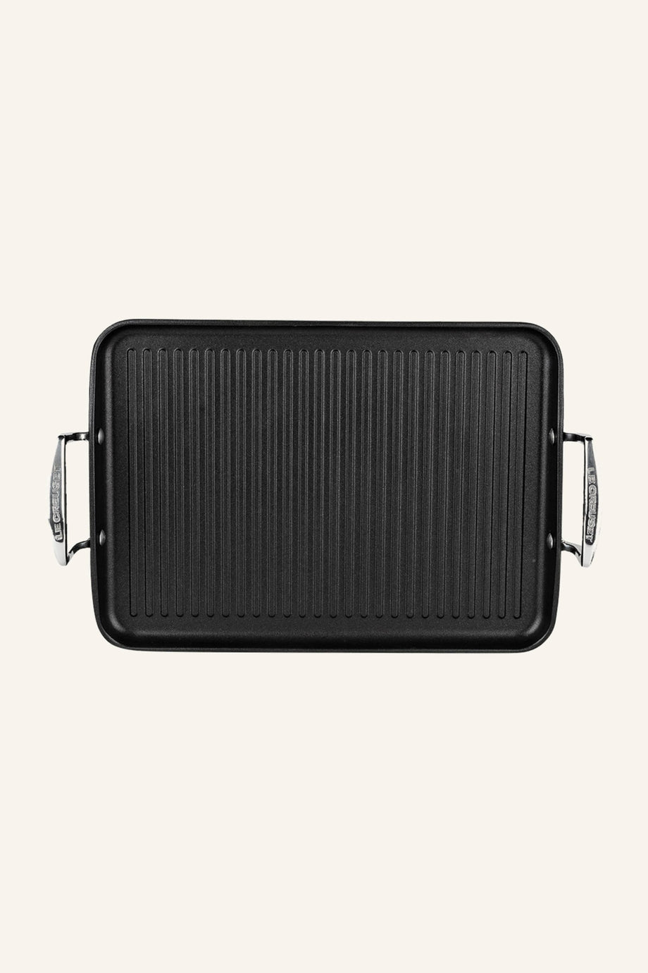 Izgara Plakası 25x35 cm, Alüminyum Yapışmaz Kaplama, İndüksiyon ve Fırına Uygun