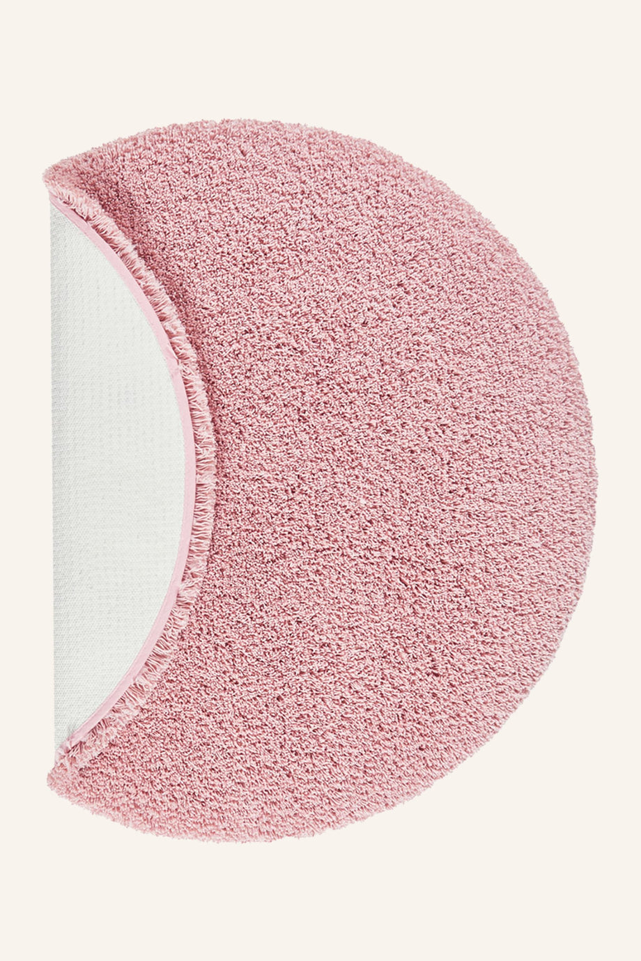 MUSA Banyo Paspası 80 cm, Yuvarlak, Yumuşak, Kaymaz, Hızlı Kuruyan