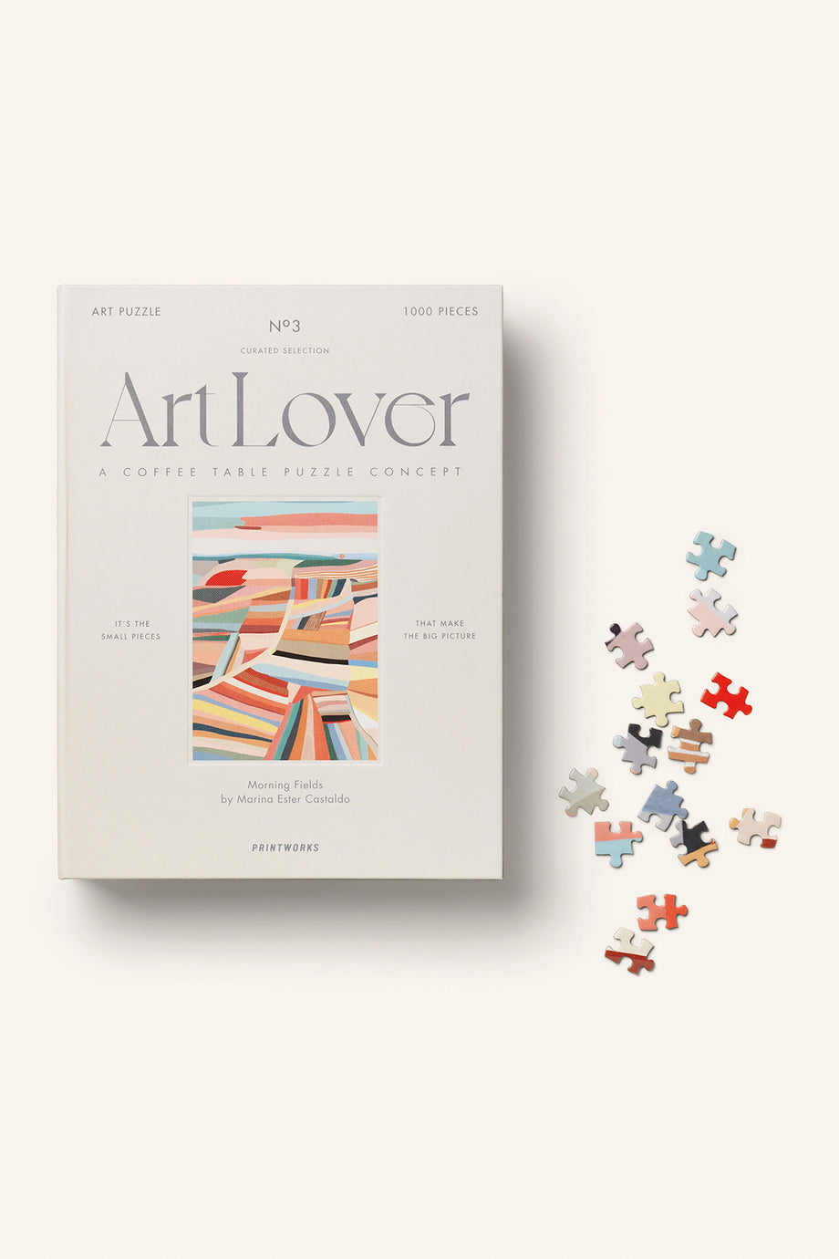 Art Lover Puzzle 1000 Parça Morning Fields Tasarımı Dekoratif Kutu İçinde