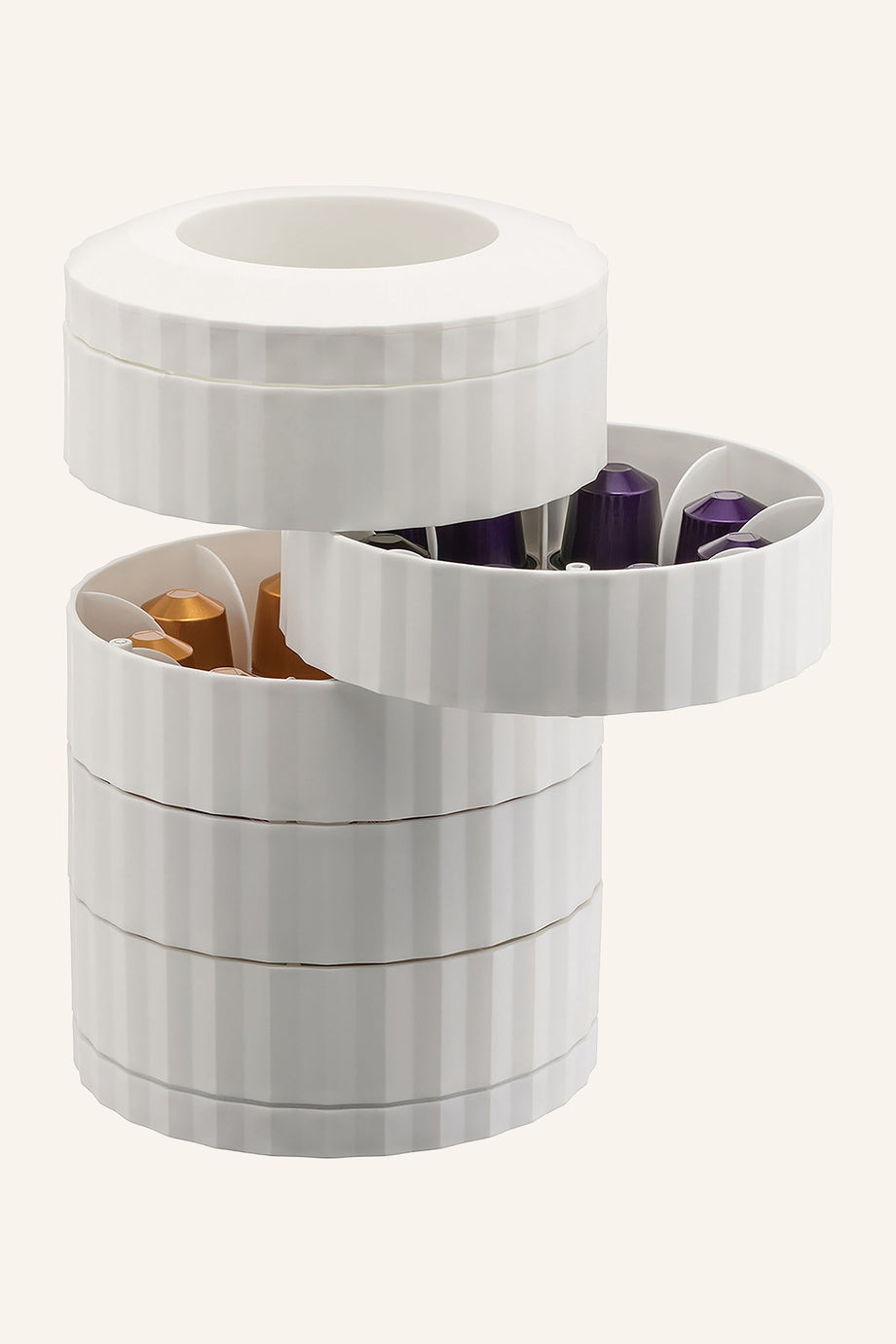 Espresso Kapsül Tutucusu 40 Kapsül Kapasiteli, 23,5 cm, Nespresso Uyumlu