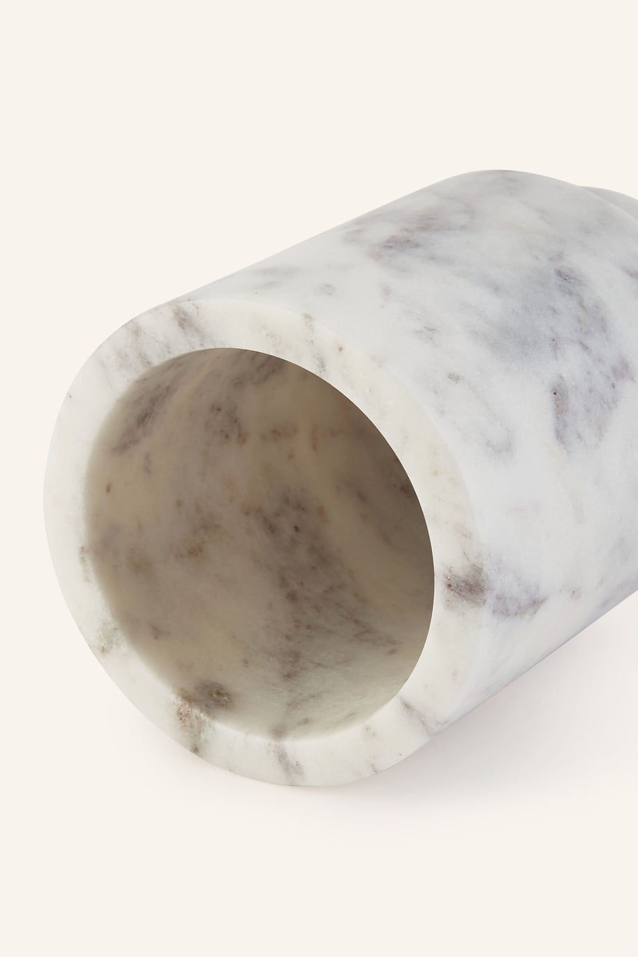 PORTO LARGE Diş Fırçalık | Doğal Taş, El Yapımı, 10,5 cm Yükseklik