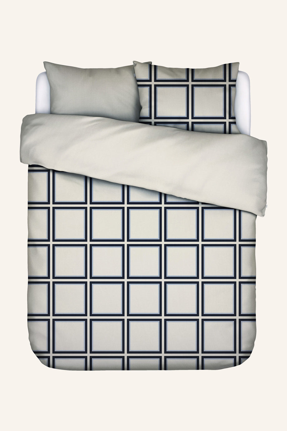 LIVA Nevresim Takımı %100 Pamuk Saten Çift Taraflı Floral & Düz Tasarım