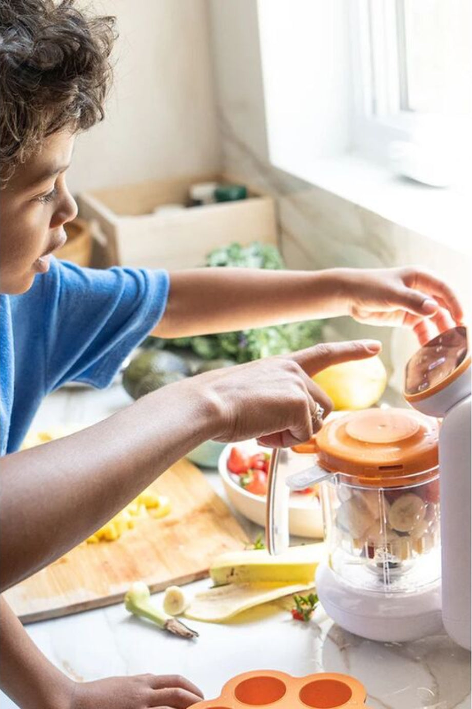 Quook 5'i 1 Arada Bebek Mama Hazırlama Makinesi