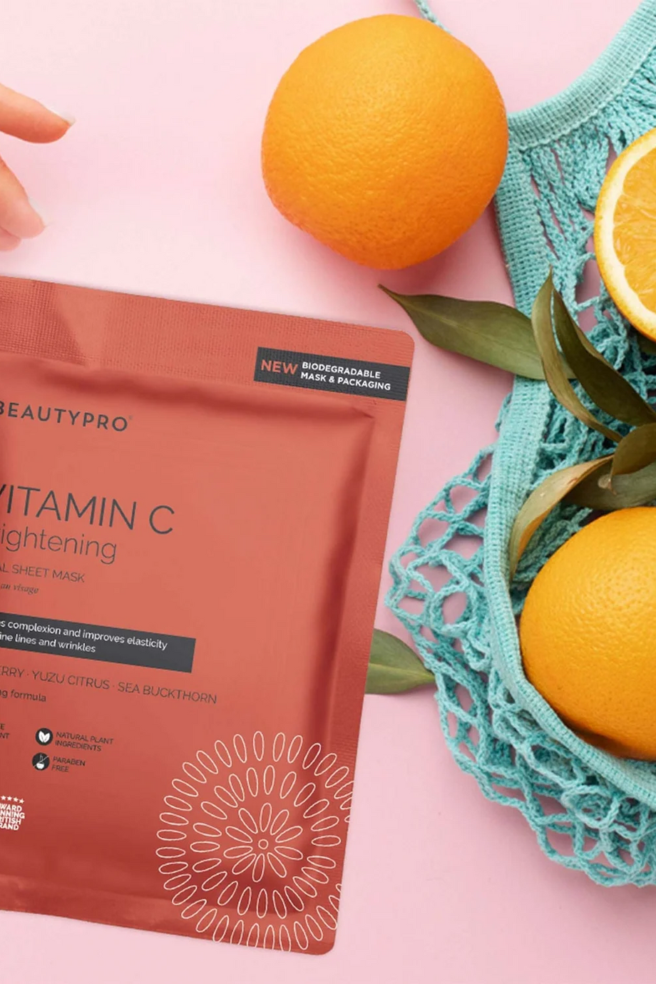 Brightening Collagen Vitamin C Canlandırıcı Yüz Maskesi