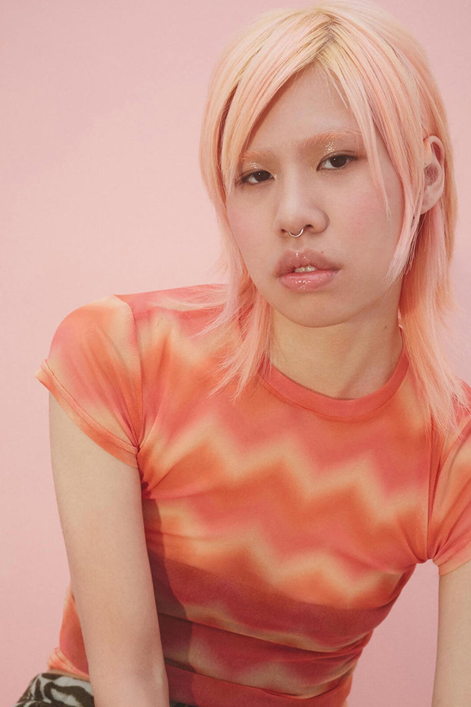 Vegan, Kalıcı Olmayan Canlı Saç Rengi Awkward Peach Super Cool Colour 150ml