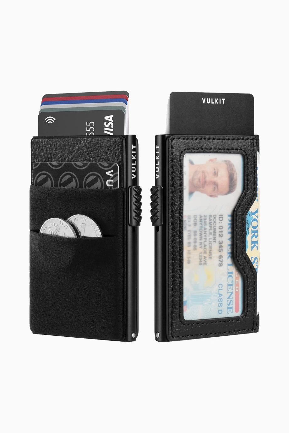 RFID Korumalı EDC Bölmeli Unisex Kartlık Cüzdan