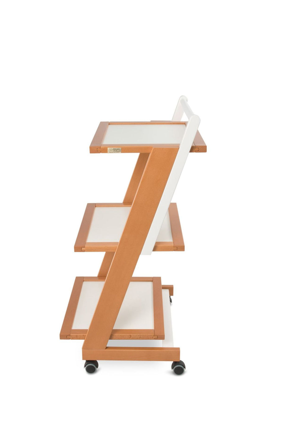 SERVIERWAGEN ZORDAN, 3 Katlı Masif Kayın Servis Arabası