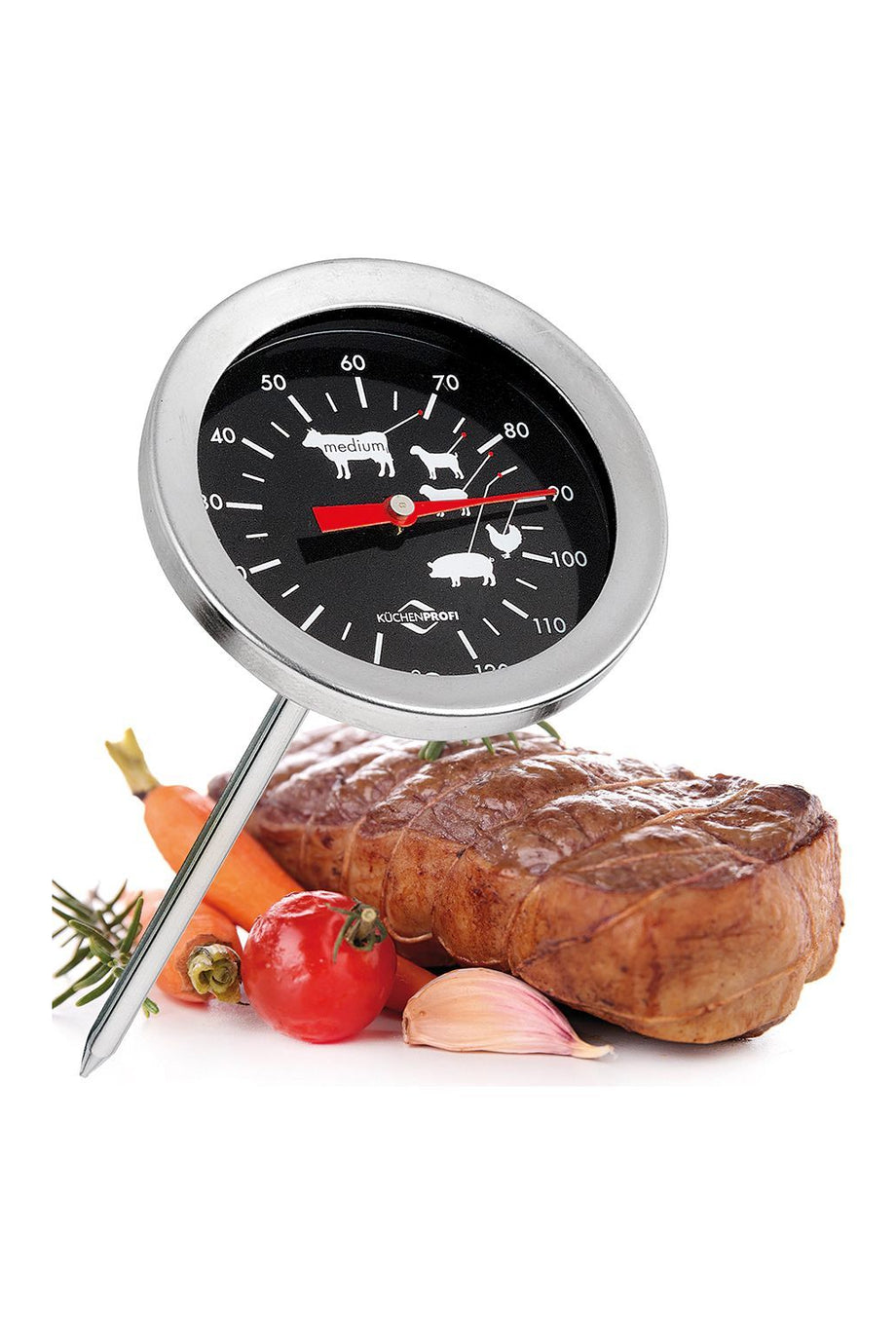 Bratenthermometer 12,3x5,4 cm Paslanmaz Çelik Et Termometresi