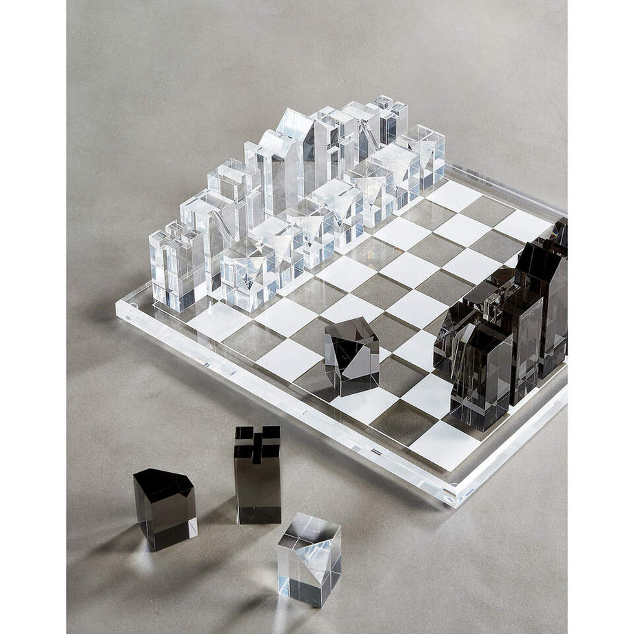 Akrilik Satranç Takımı, Modern ve Şık Tasarım, Üstün Kalite