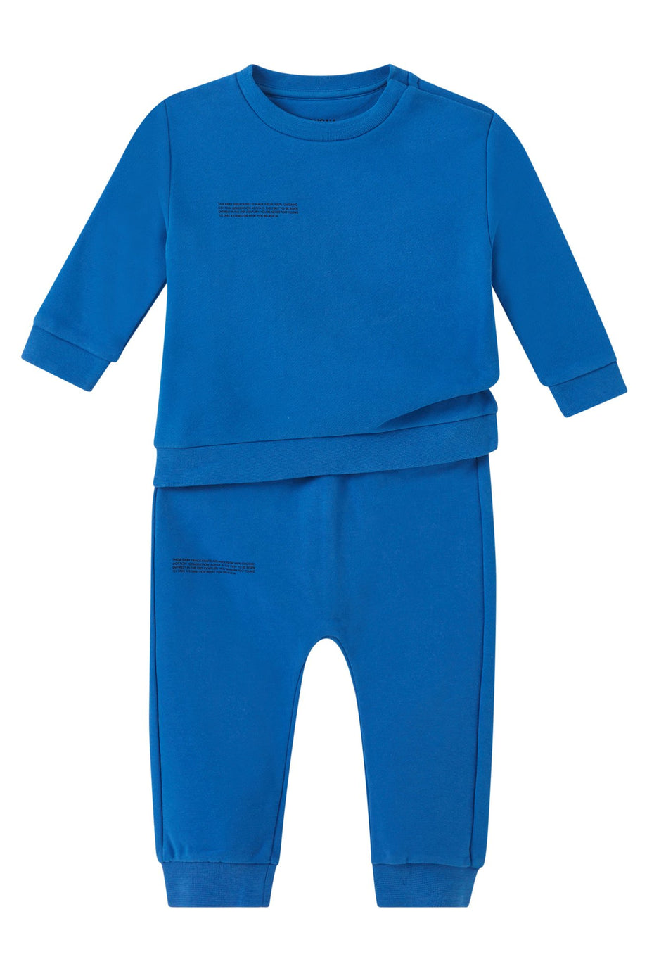 Çocuk Organik Pamuklu Sweatshirt - Koyu Mavi