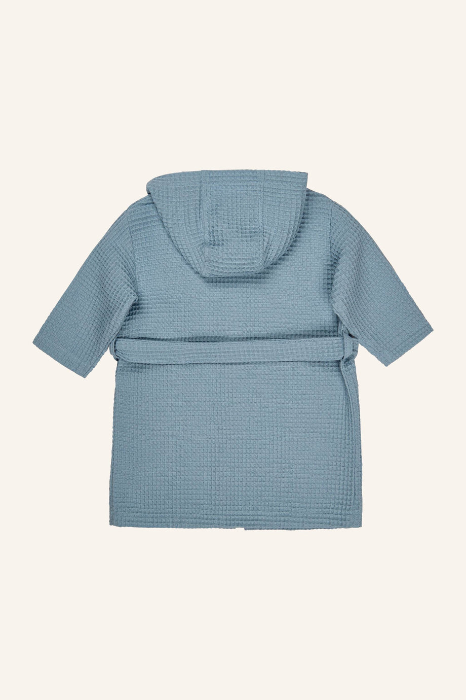 Dino Rexi Çocuk Bornoz %100 Pamuk Wafflepikee Kapüşonlu Aplikeli