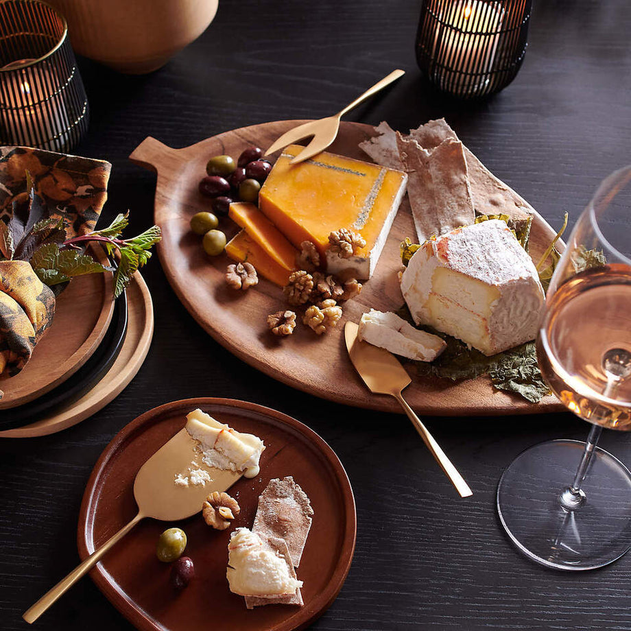 Byhring Karışık Ahşap Meze Tabağı, 4'lü Set