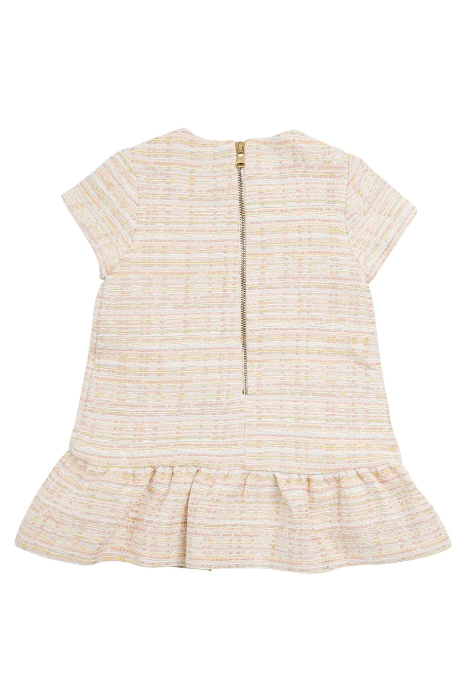 Çocuklar için Şık Tweed Elbise