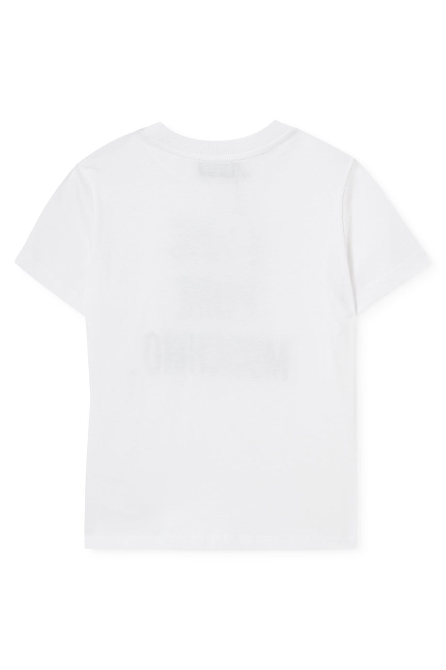 Çocuklar İçin Pamuklu Slogan T-shirt - Beyaz