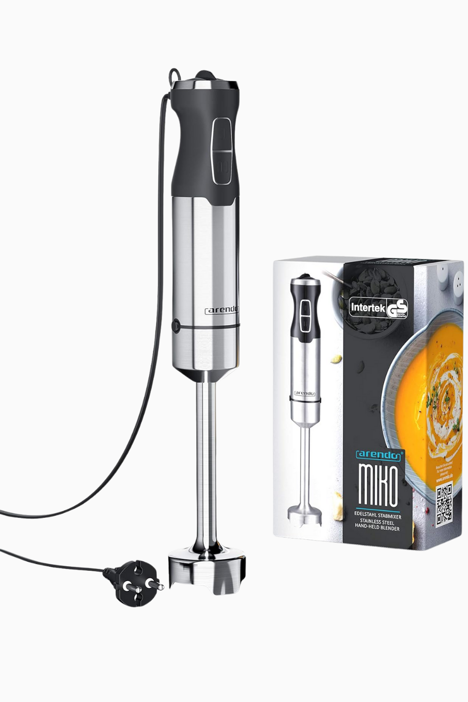 1000 W El Mikseri, Paslanmaz Çelik, Kademesiz Hız, Turbo Tuşu, Çıkarılabiliacr Karıştırma Ayağı