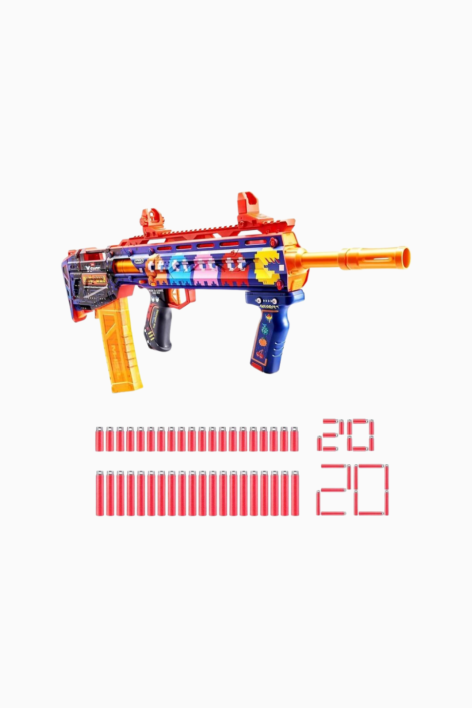 Skins Pro Sinister Pac-Man, 40 Dartlı Retro Blaster