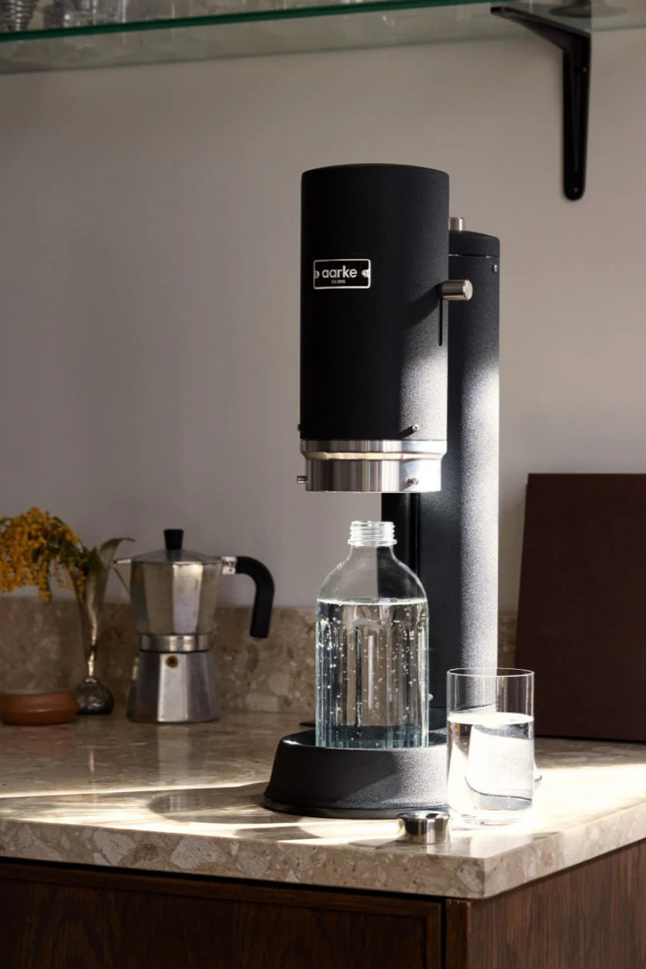 Carbonator Pro Gazoz Makinesi ve Cam Şişe Seti