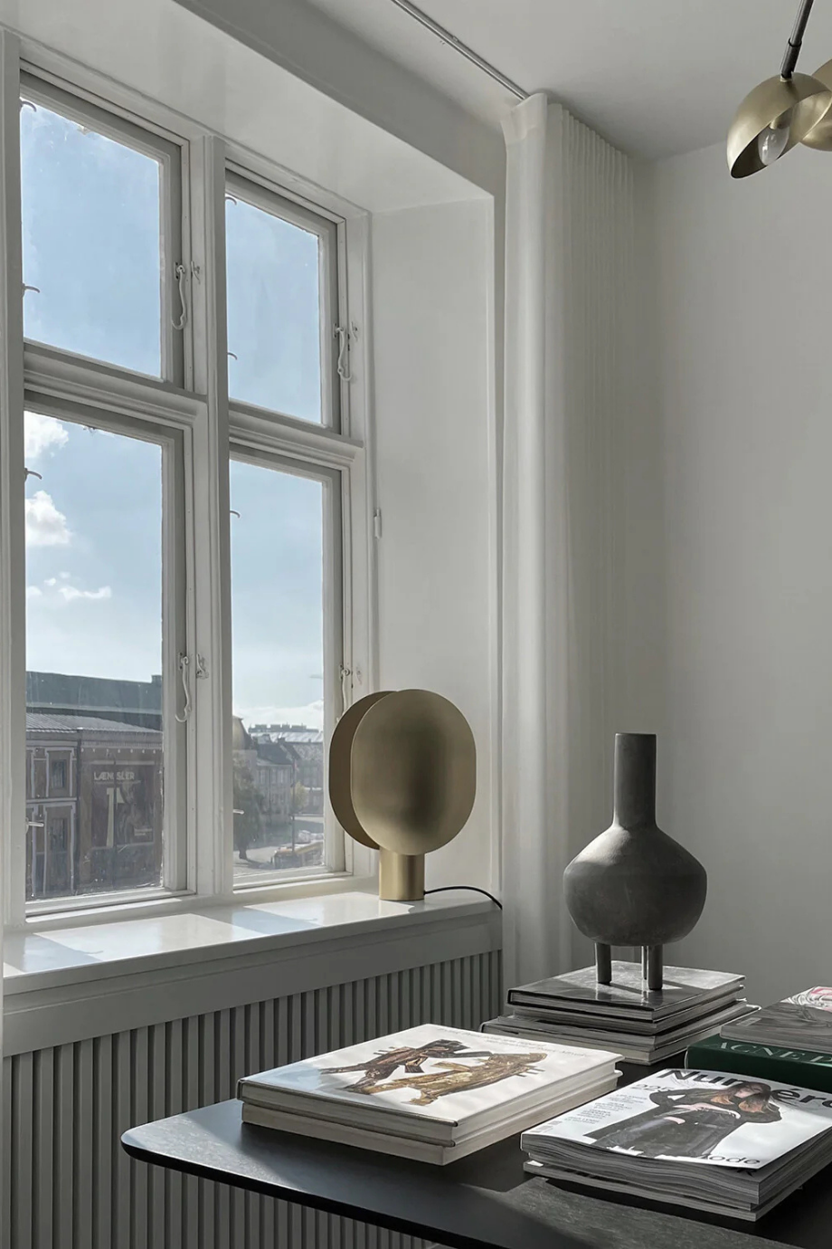 Clam Metal, El İşçiliği Dekoratif Tasarım Masa Lambası