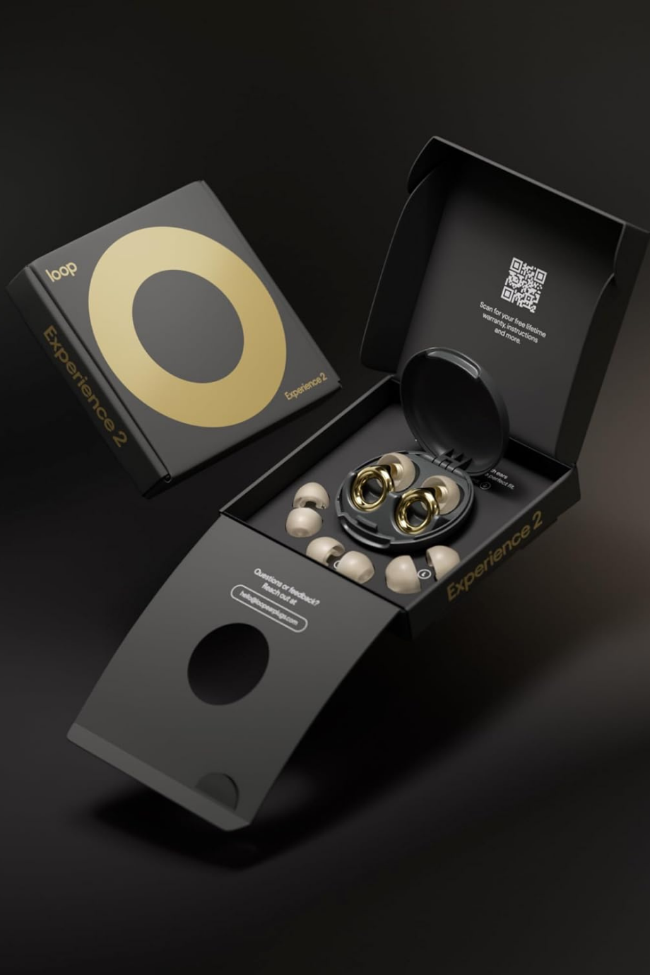 Experience 2 Hi-Fi Kulak Tıkacı Gürültü Azaltıcı, Konser ve Spor için Özel Çantası ile Birlikte