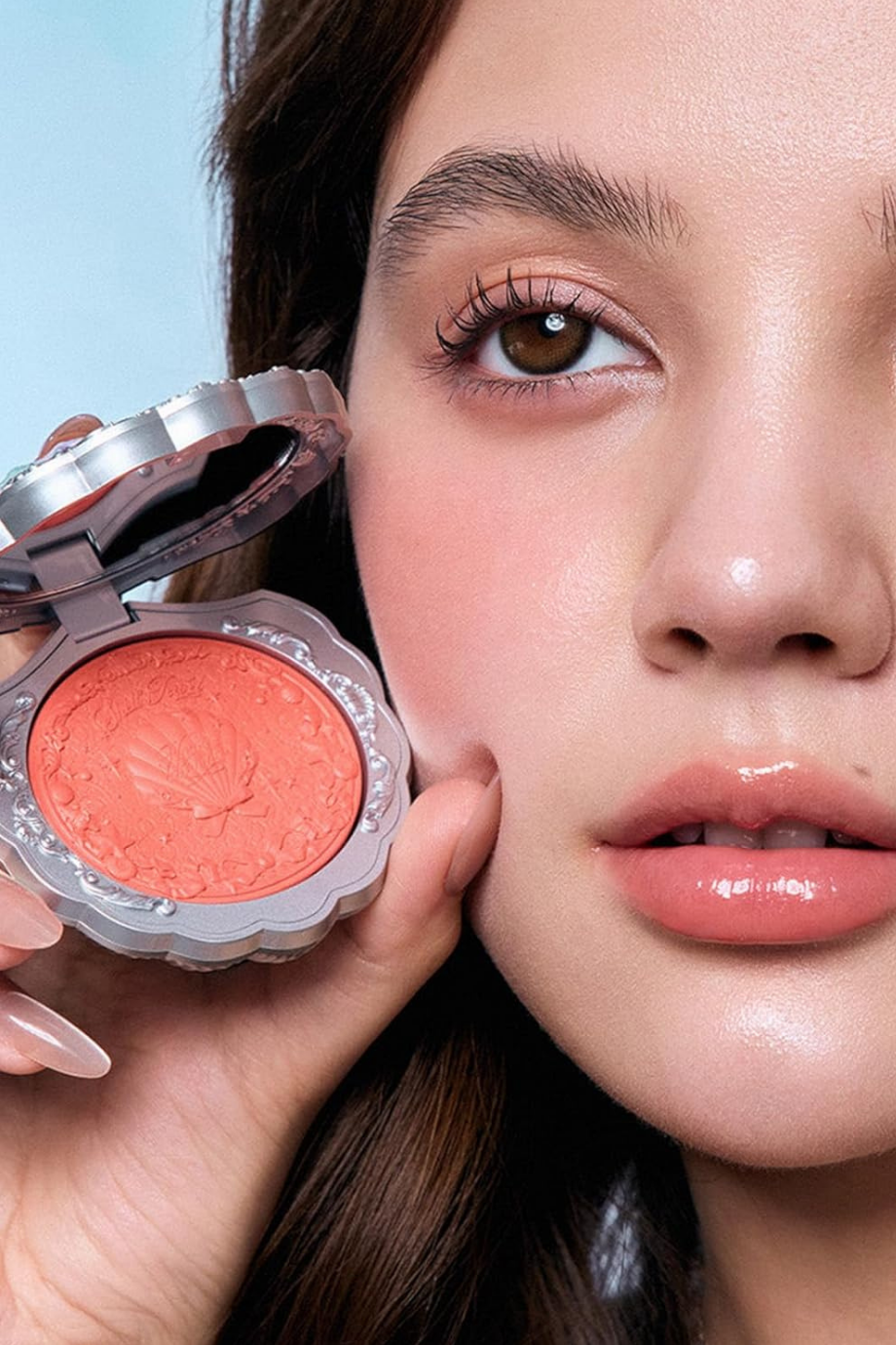 Shell’s Jewel Silk Satin Blush Berry Milk Allık