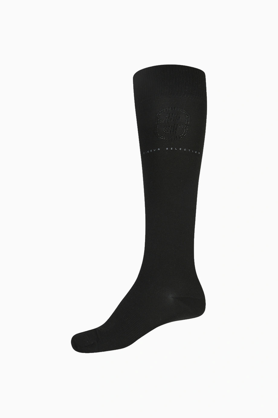 Selection 1714 Taş Logolu Lüks Diz Altı Unisex Binicilik Çorabı