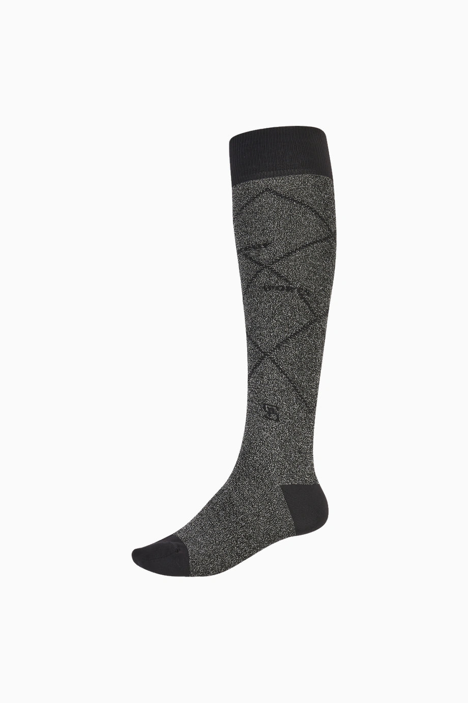 Socks Lurex 7712 Simli Diz Altı Unisex Spor Çorap