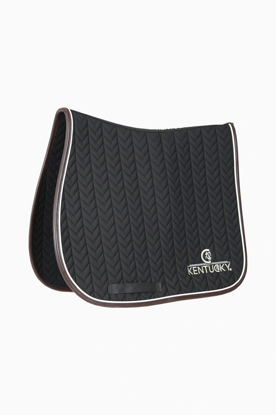 Leather Fishbone Deri Detaylı Atlama Eyer Altlığı