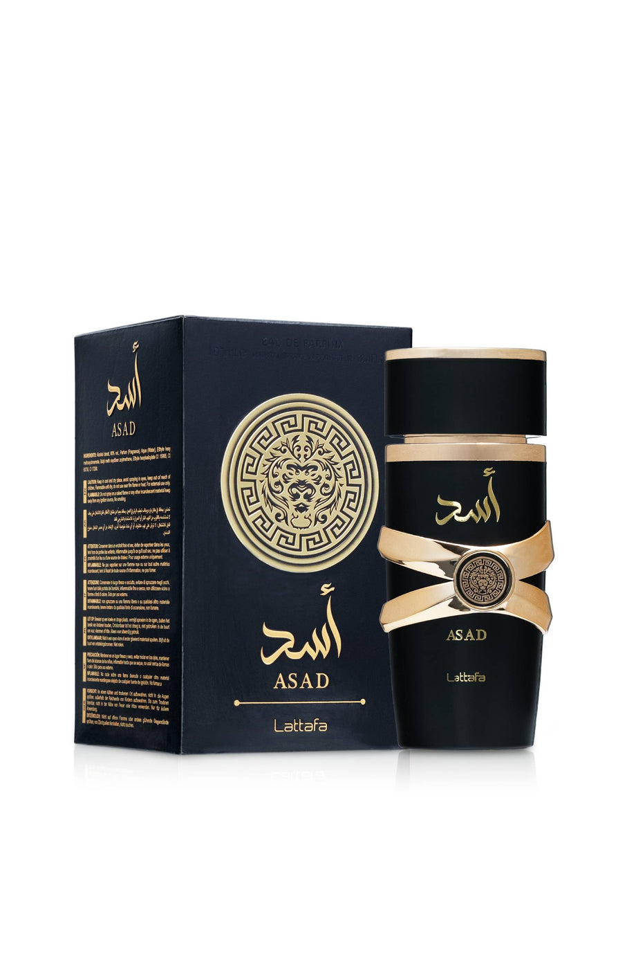 Asad Erkek Parfümü, 100 mL, Siyah Biber ve Amber Kokusu