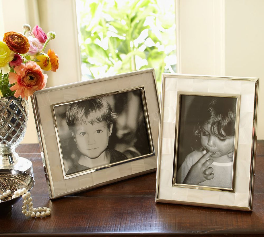 Parıltılı Tonlarıyla Sedef Çerçeve, Benzersiz Sanat Eseri Görünümü 22x25cm