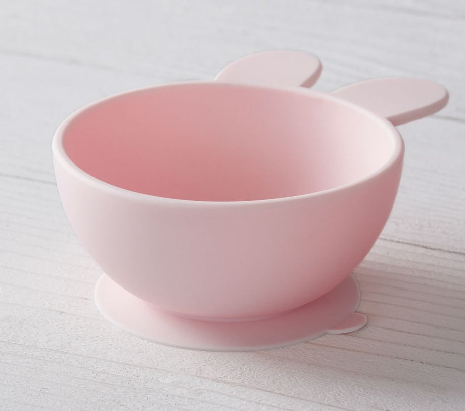 Silikon Vakumlu Mama Kasesi Eğlenceli ve Güvenli Beslenme, Pembe