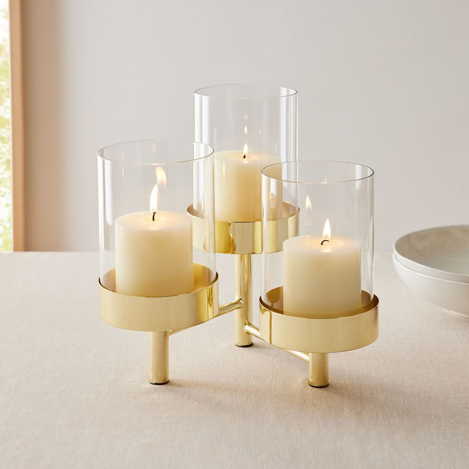 Cortlandt Cam Küre Koleksiyonu, Sütun Mum Tutucu