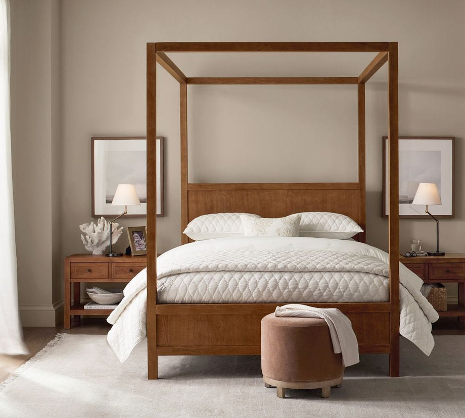 Cocoon Voile Kapitoneli Yastık Kılıfı, Büyük Boy, %100 Pamuk