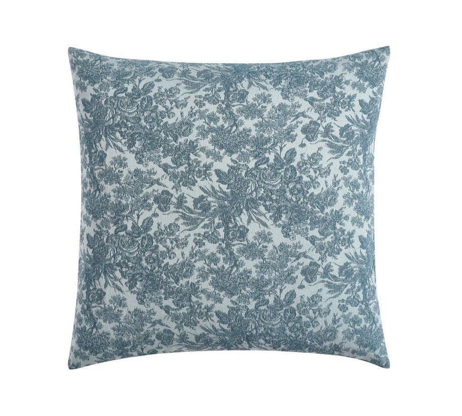 Sorrel Toile Jakarlı Şam Kılıf, %100 Pamuk, Süper Yumuşak, 66cm