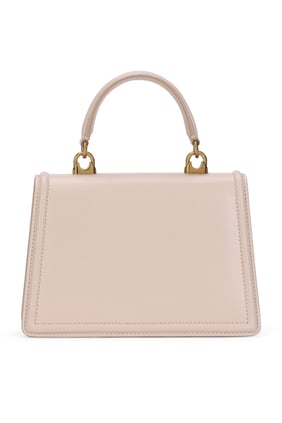 Pembe Küçük Yumuşak Dana Derisi Devotion Çantası