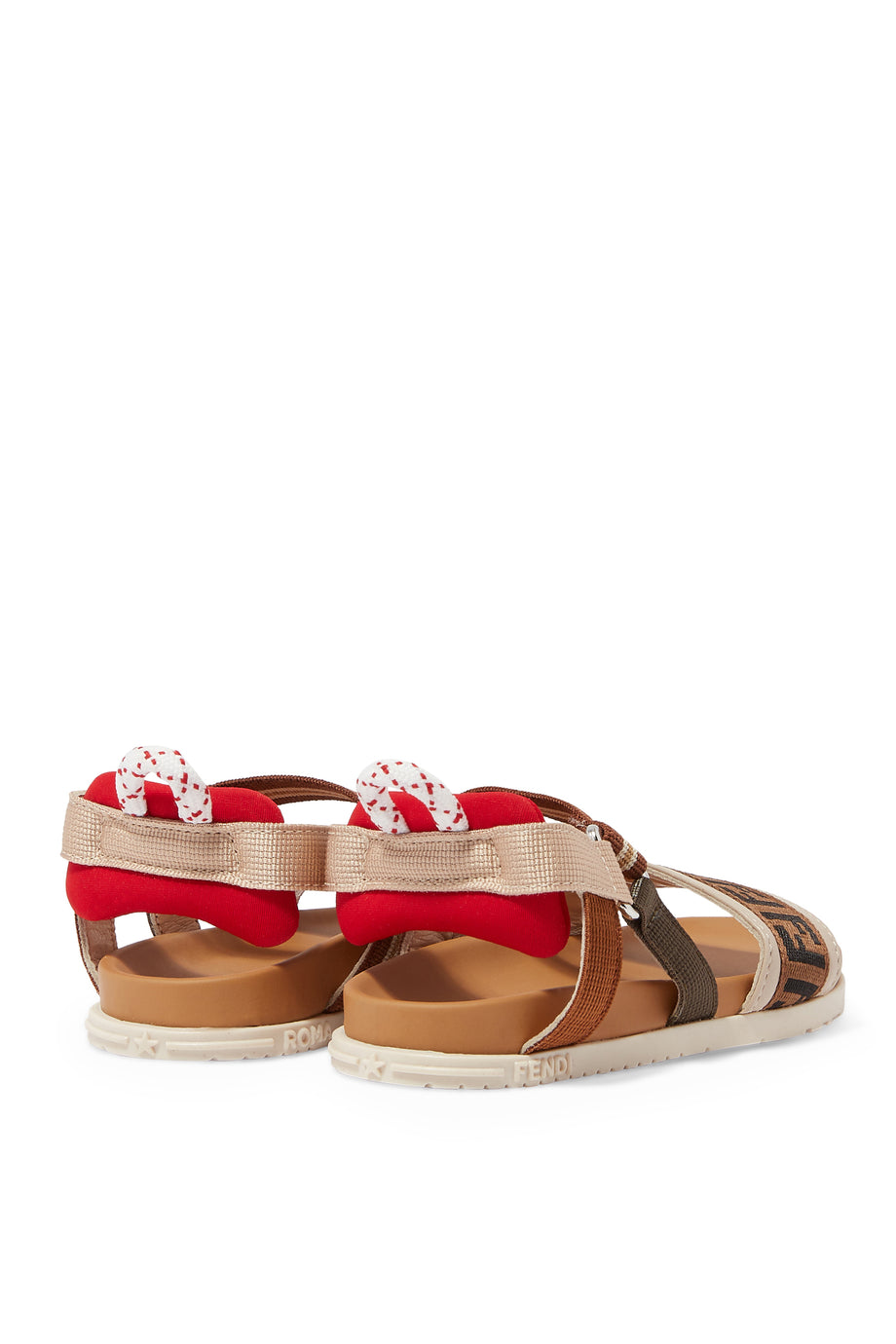 Fendi FF Logo Sandaletler - Çocuk