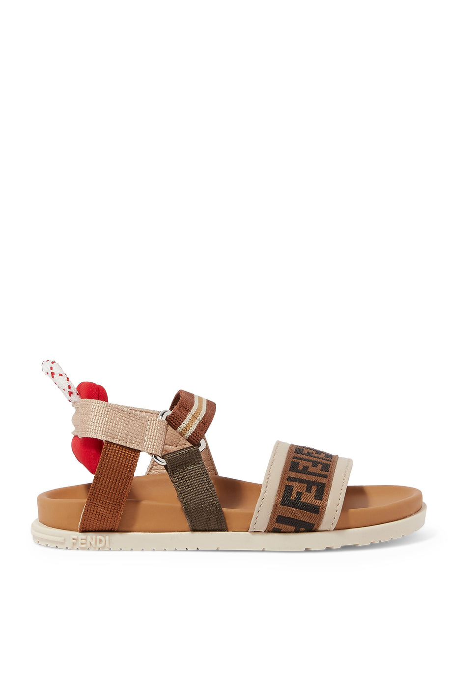 Fendi FF Logo Sandaletler - Çocuk