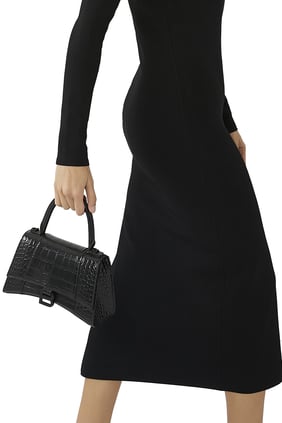Balenciaga Saat Camı Küçük El Çantası