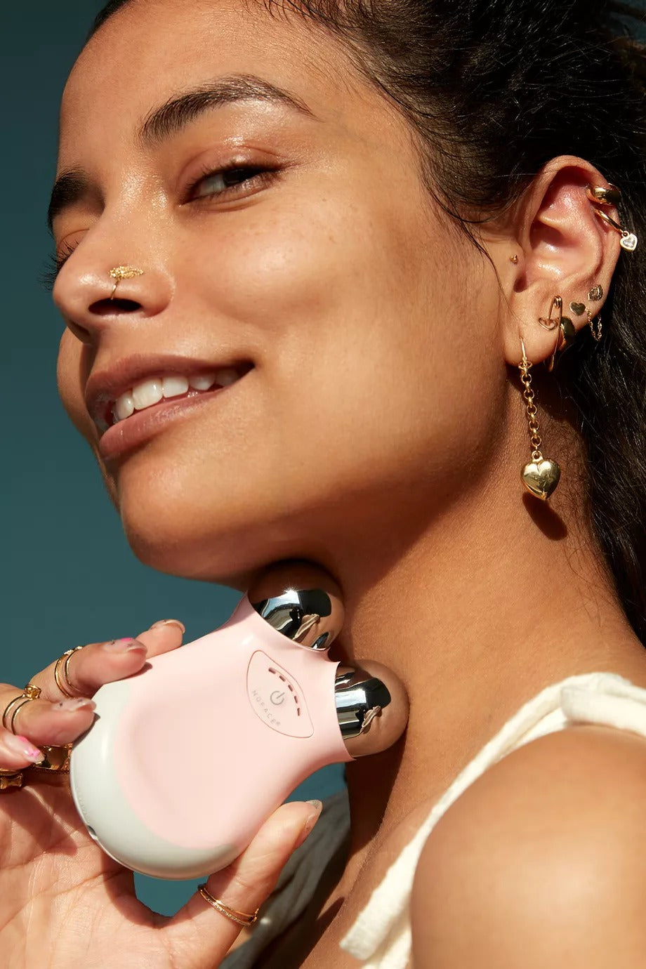 Mini Mikro Akım Cihazı Kompakt Yüz Tonlama ile Gençleşen ve Canlanan Cilt