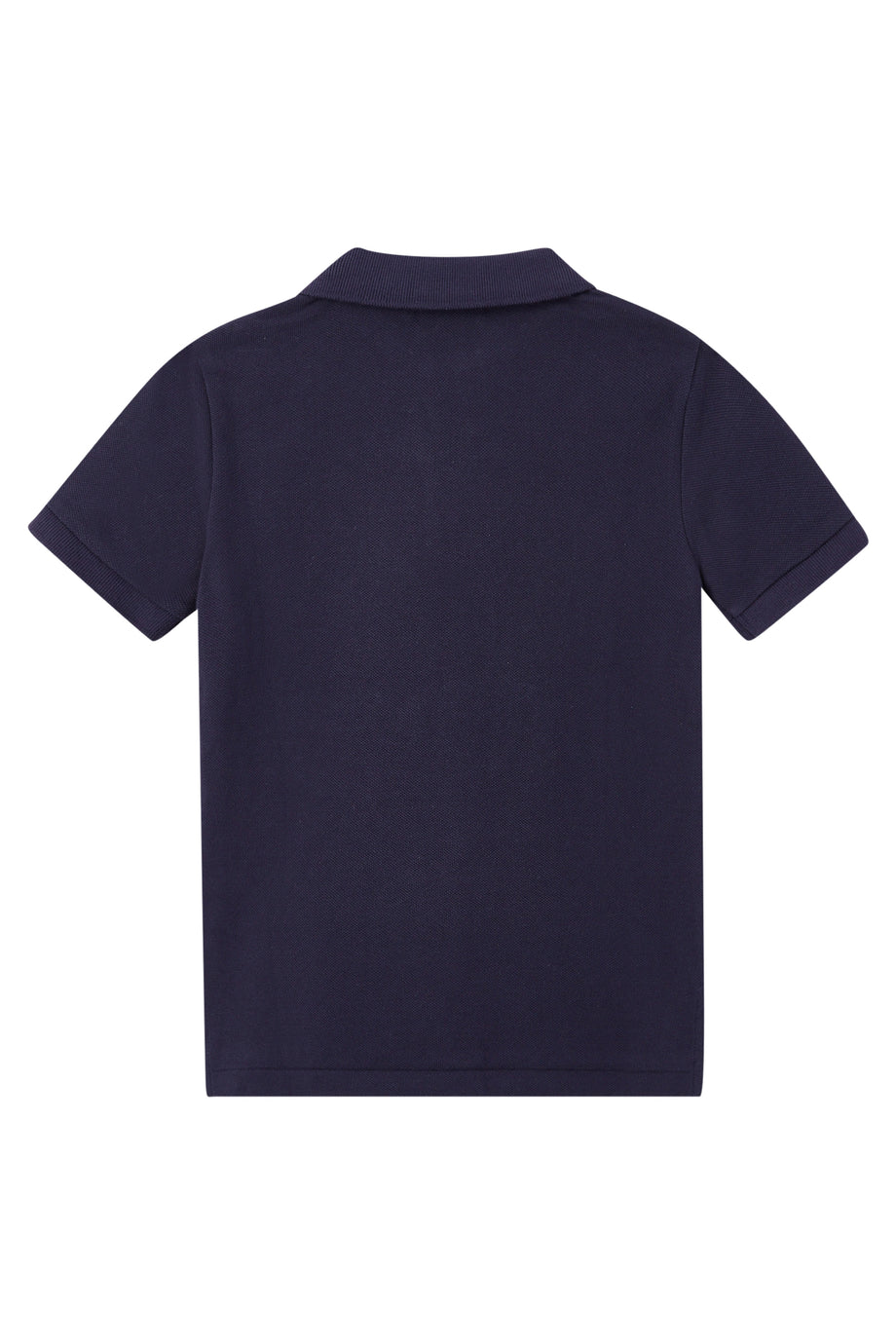 Navy Pamuklu Pony Logo Polo Yaka Tişört - Kırmızı