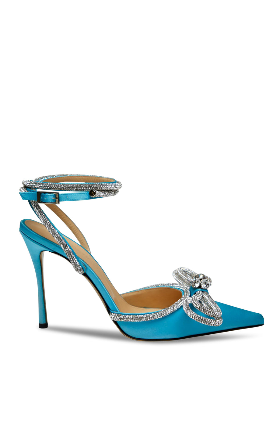 Kristal Süslemeli Topuklu Ayakkabılar