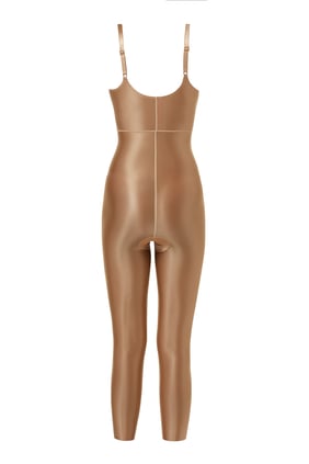 Vücut Hatlarınızı Belirginleştiren Açık Büst Catsuit
