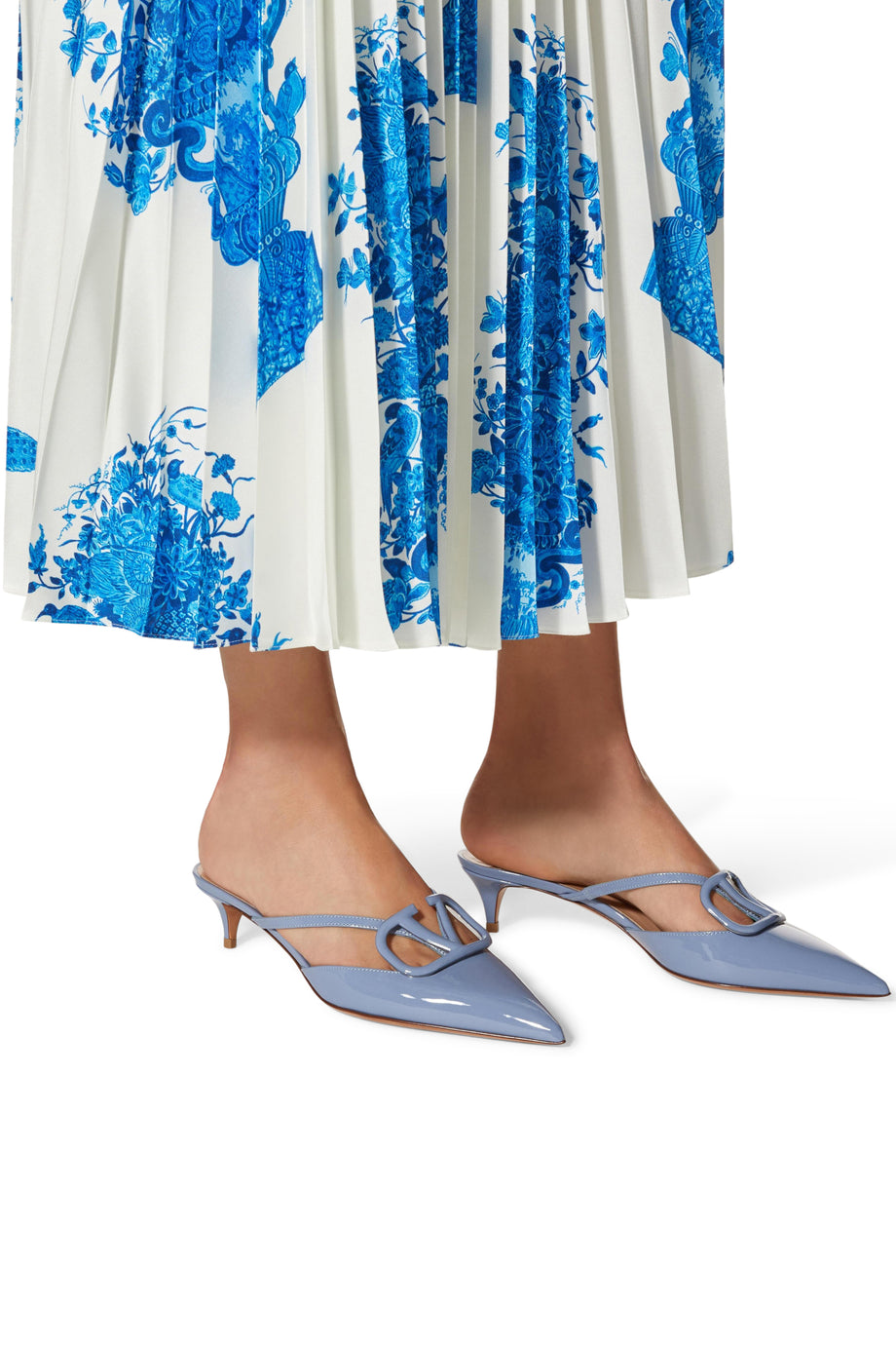Valentino Garavani V Logo İmza Mules
