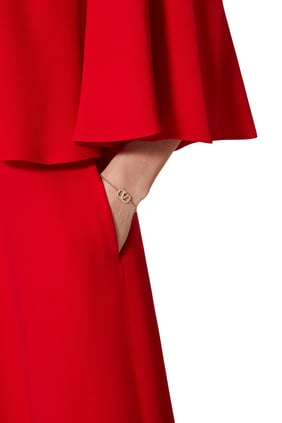 Valentino Garavani VLogo Kristalli Metal Bilezik