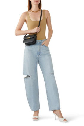 Beli Saran Modern Tank Bodysuit - Bej