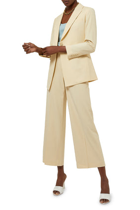 Etiennette Merino Yün Blazer - Sarı