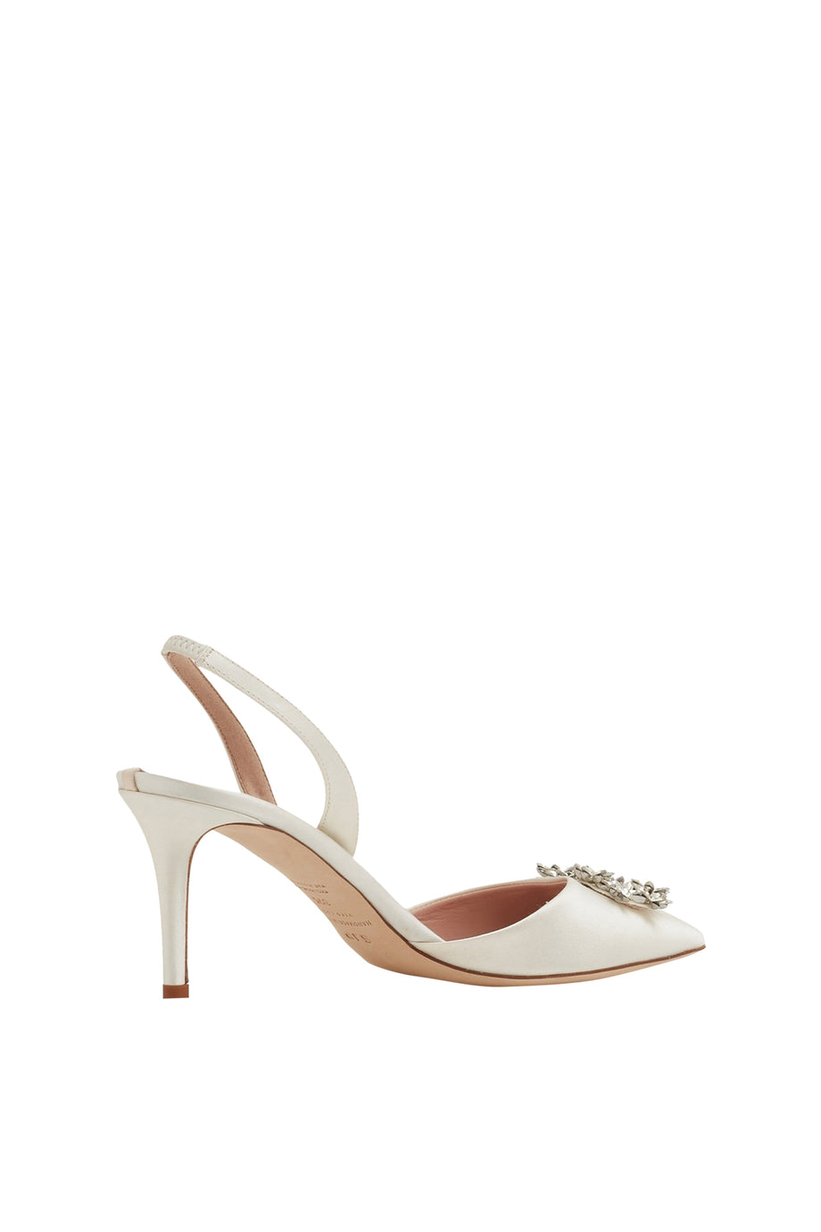 Edith Krem Renk Slingback Sandalet