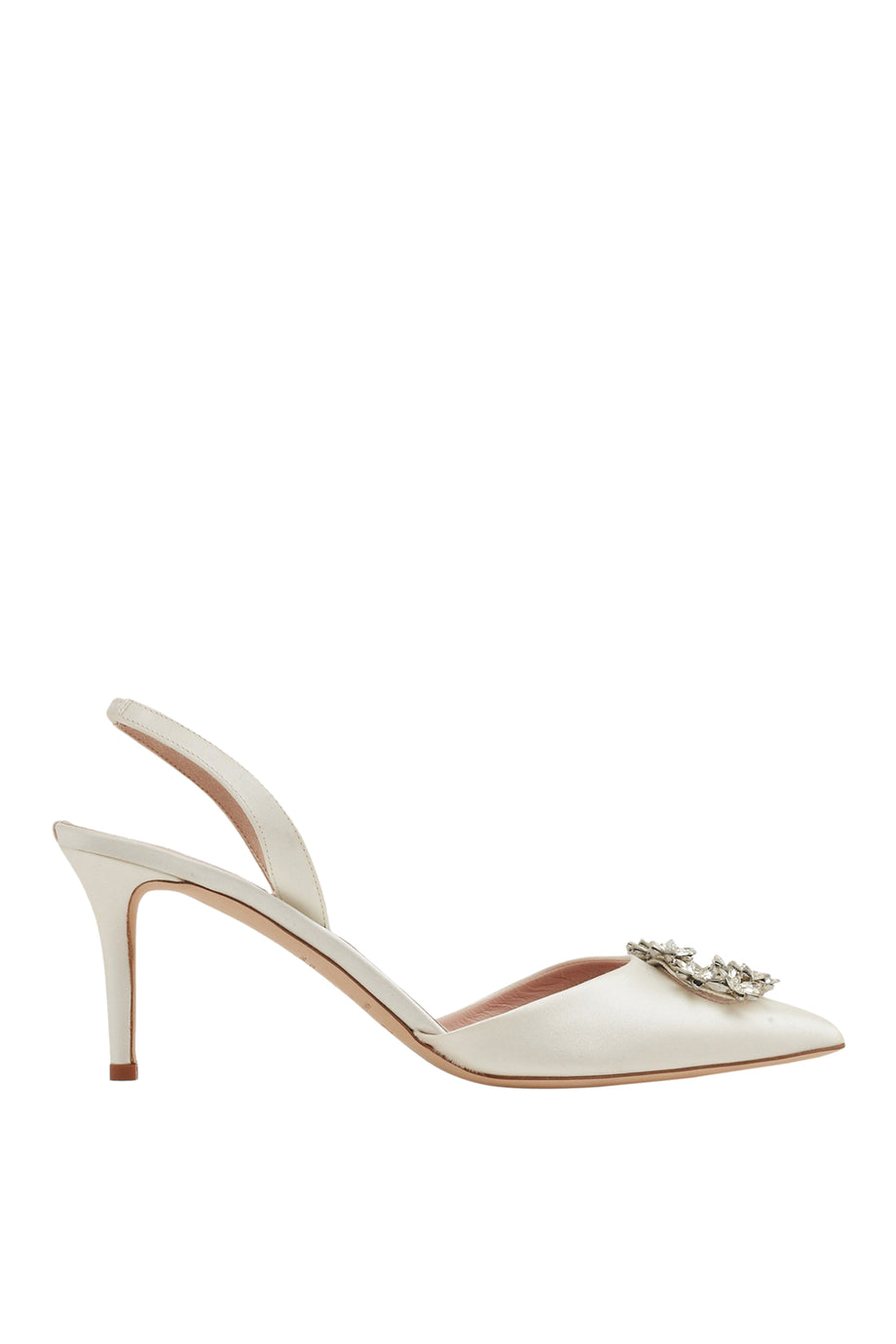 Edith Krem Renk Slingback Sandalet