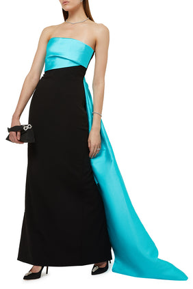 Kinsley Maxi Elbise - Turkuaz